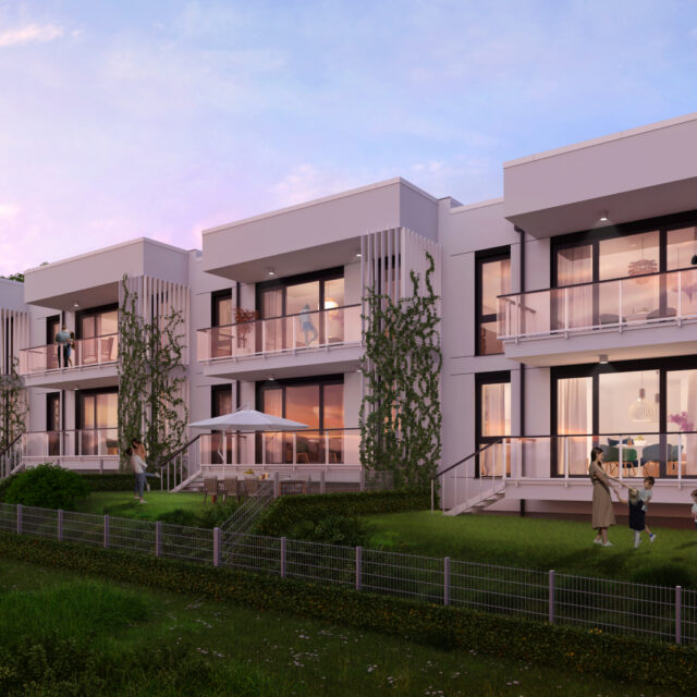 Zespół budynków mieszkalnych w&nbsp;zabudowie szeregowej